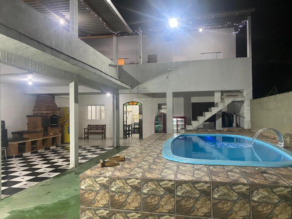 Otima Casa Com Piscina Em Praia Grande Villa São Paulo Exteriör bild
